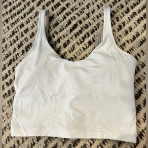 Lululemon Align White Tank Top Size 4